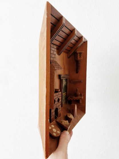 Vintage Folk Shadowbox