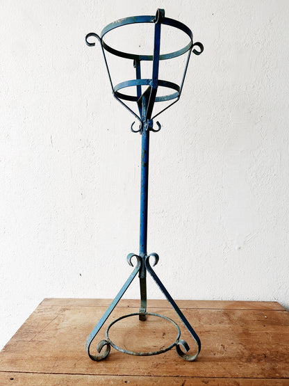 Antique Iron Plant Stand