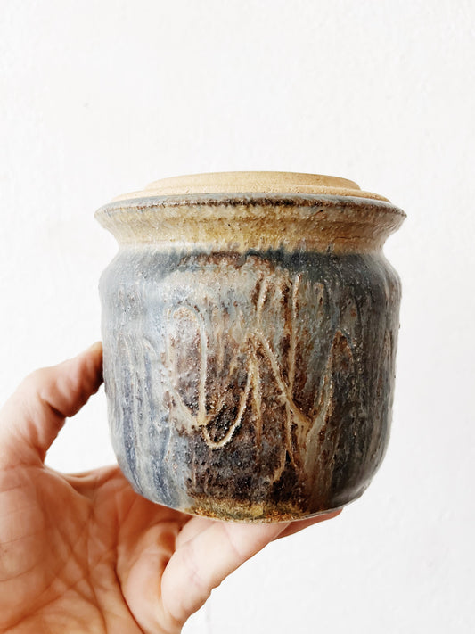 Vintage Sgraffito Vessel