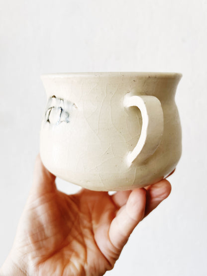 Handmade Ceramic Face Planter