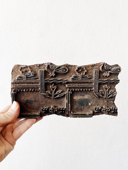 Antique Batik Printing Block