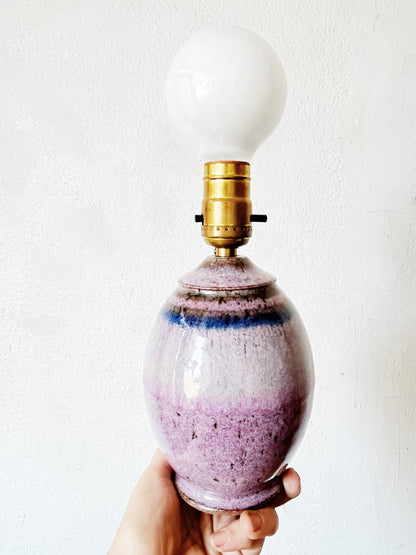 Vintage Pottery Lamp
