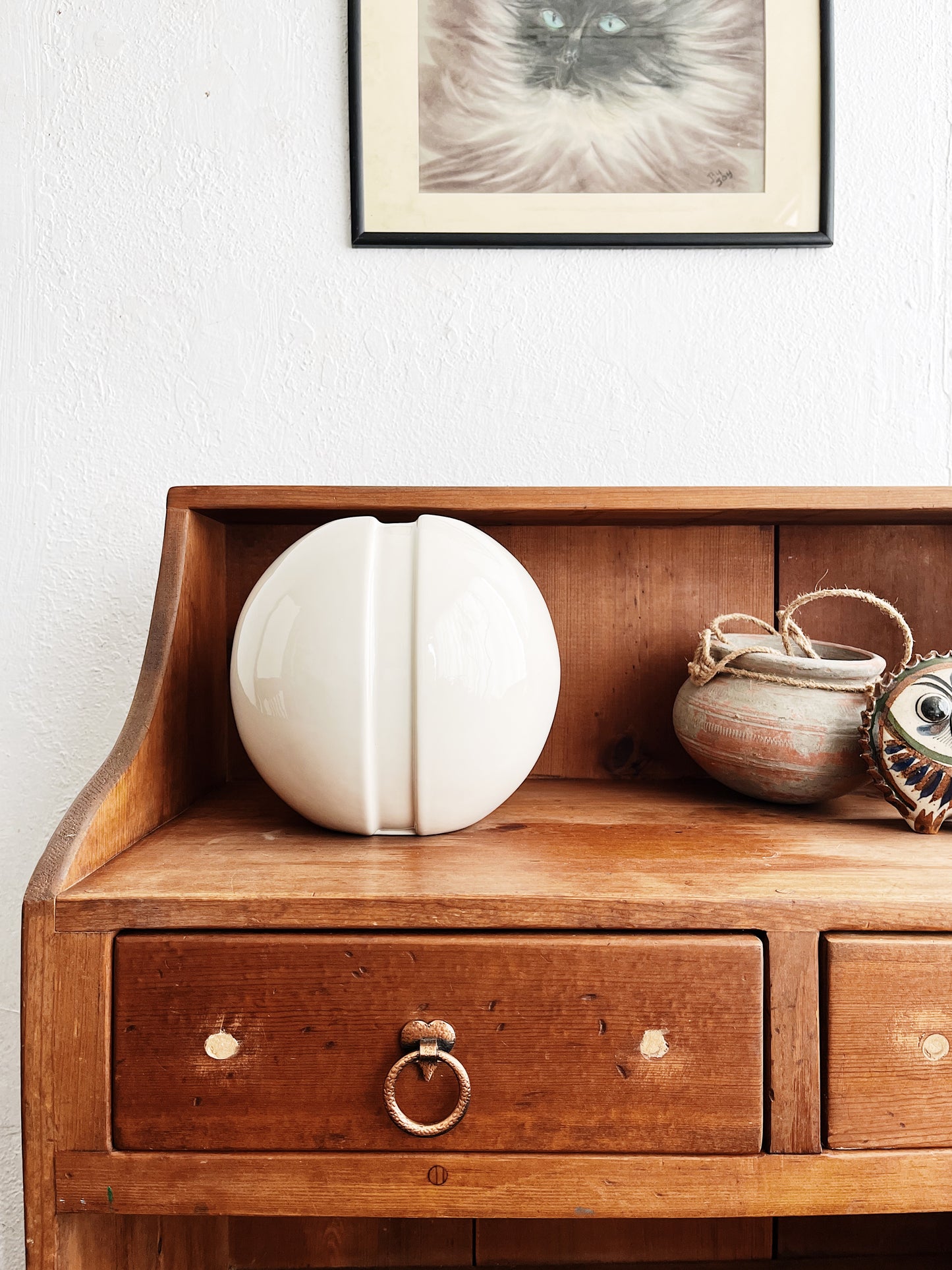 Vintage Haeger Orb Vase