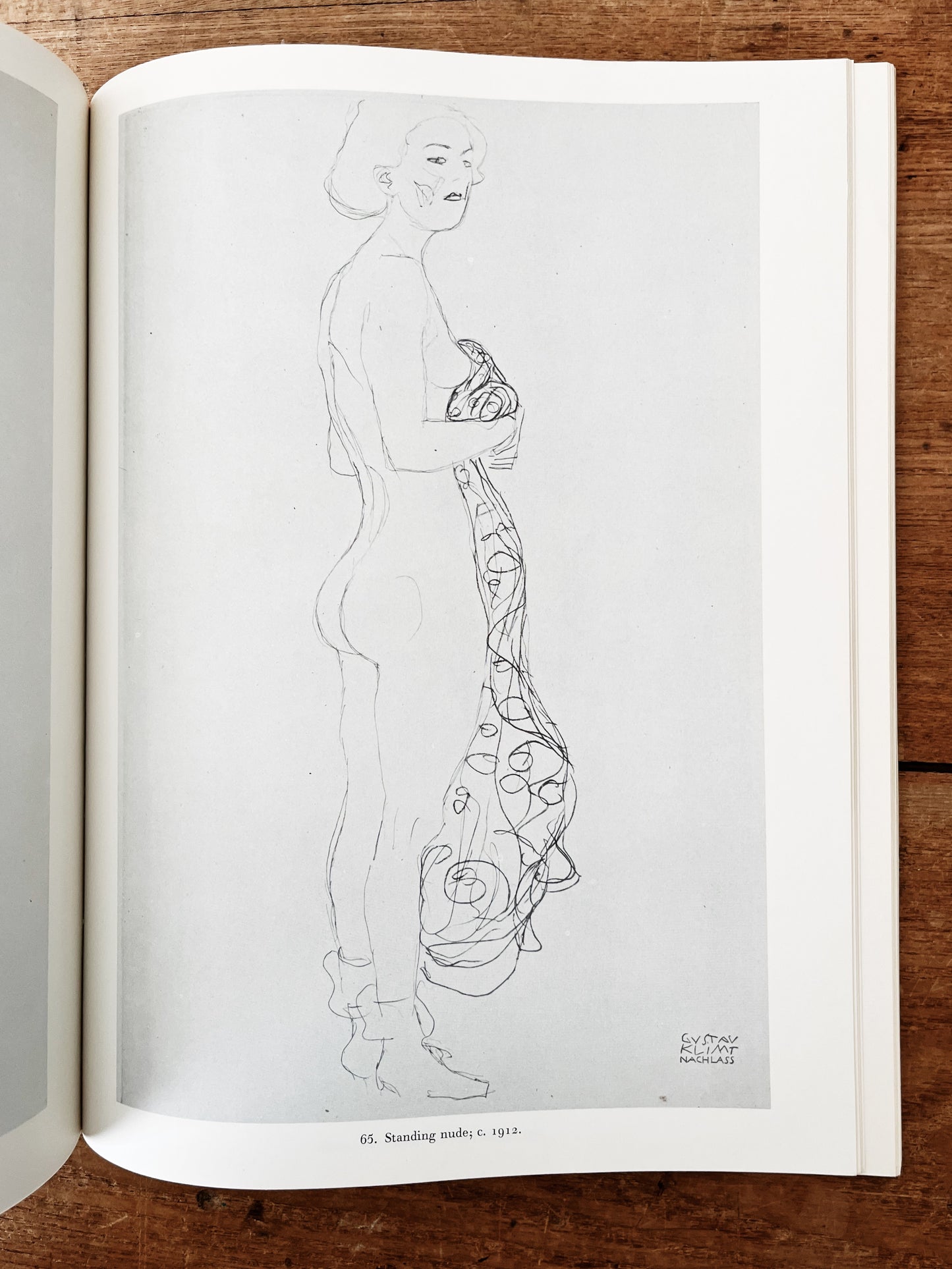 Vintage Klimt Art Book