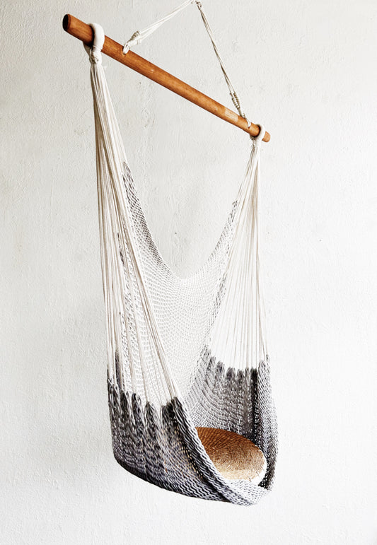 Cotton Lavender Ombré Hammock Chair