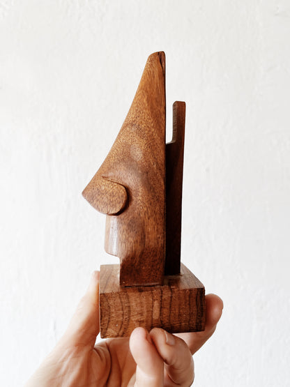 Vintage Wood Eyeglass Holder