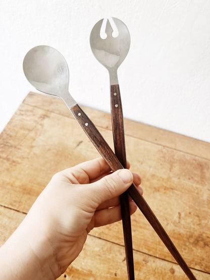 Vintage Japanese Salad Servers