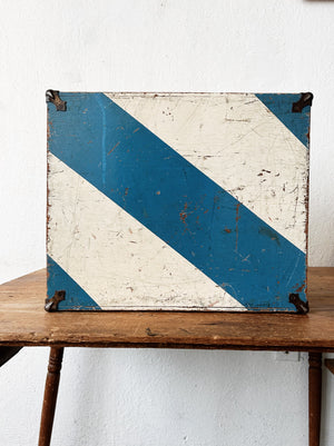 Vintage Striped Wood Case