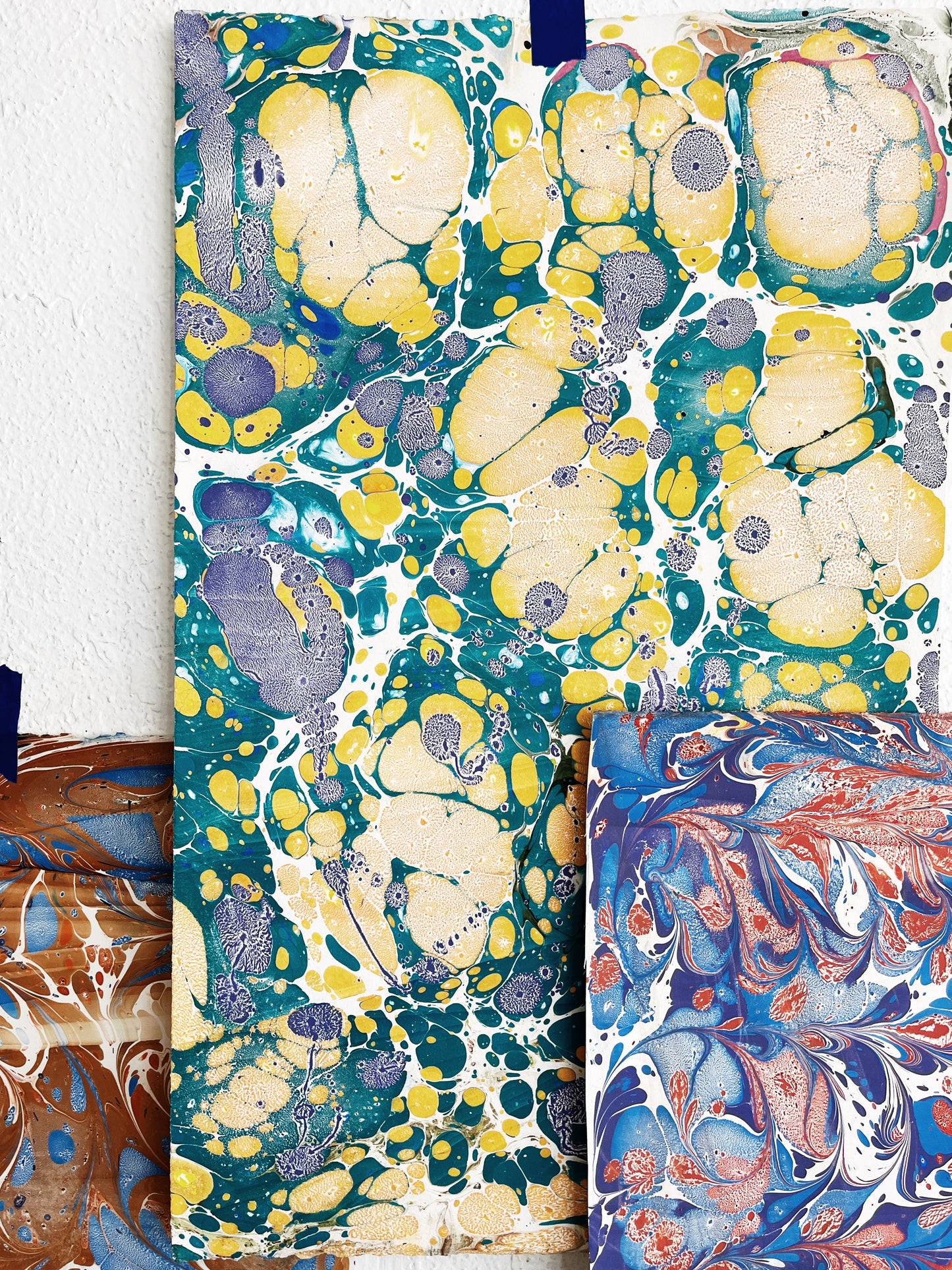 Original Marbleized Artwork