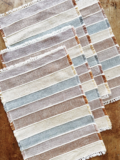 Set of Four Vintage Placemats