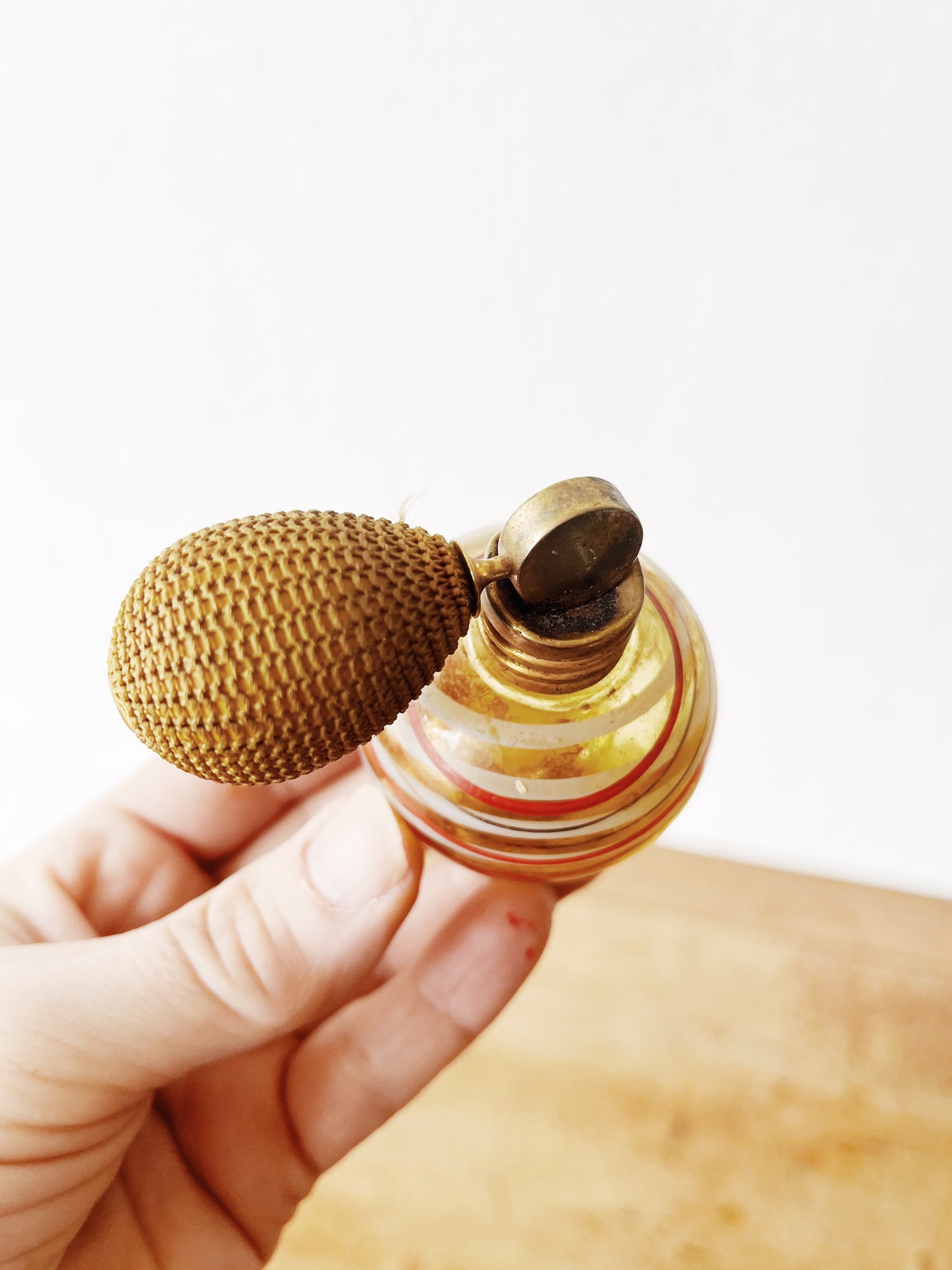 Antique Glass Atomizer