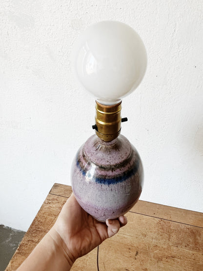 Vintage Pottery Lamp