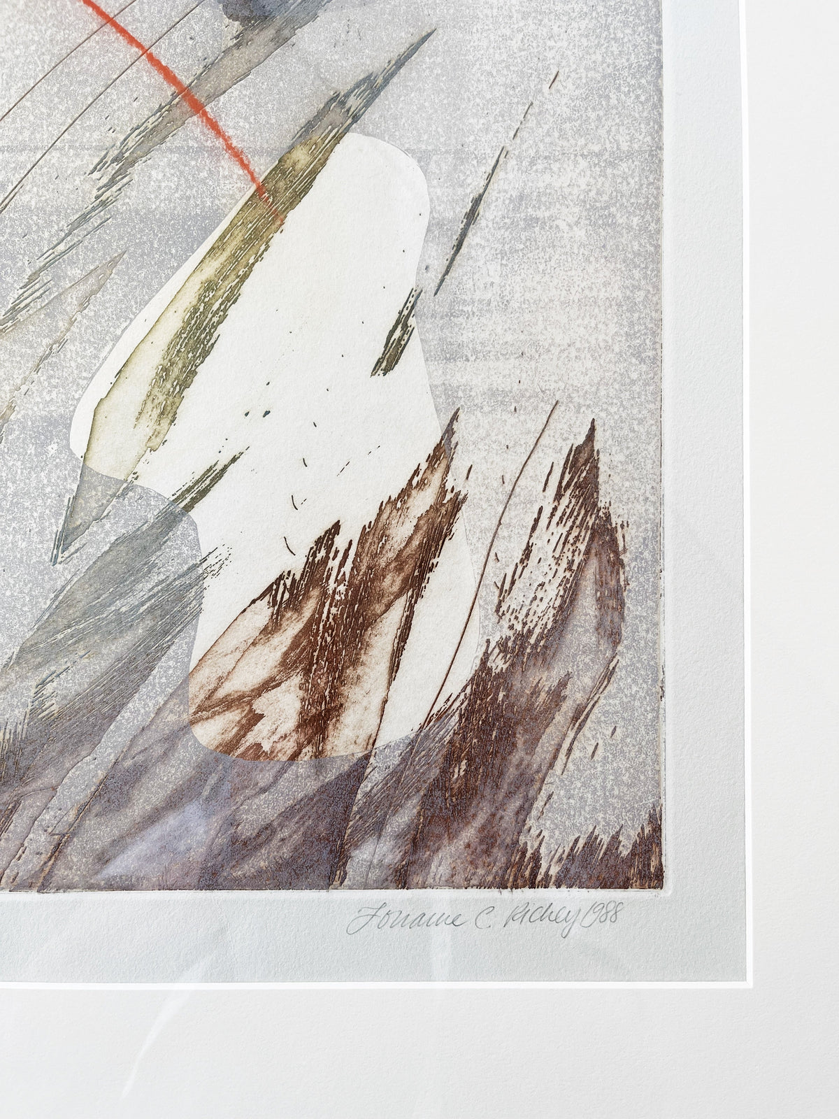 Original Vintage Etching by Lorraine Richey