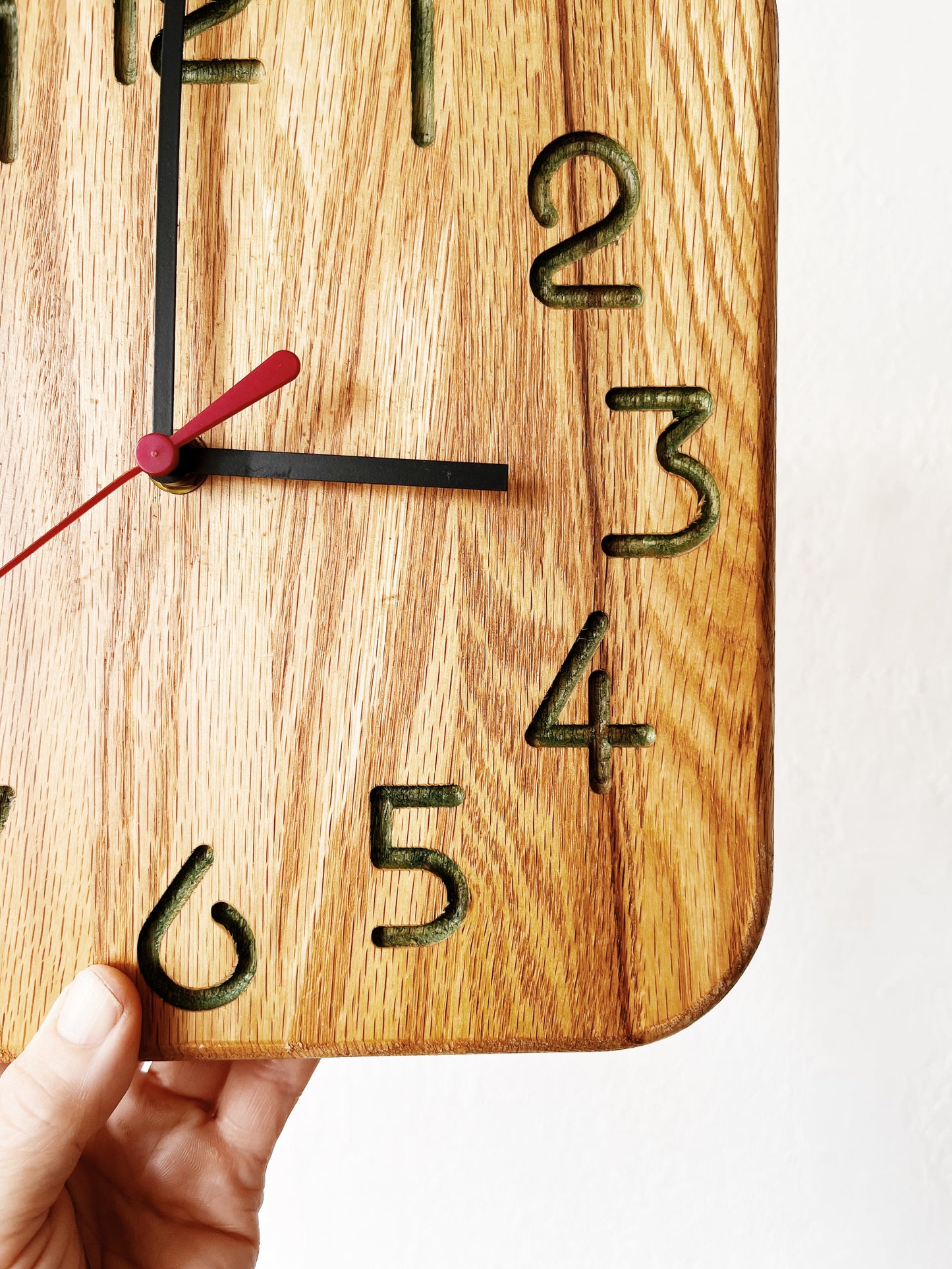 Vintage Wood Wall Clock