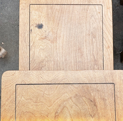 Mid Century Stepped Side Table