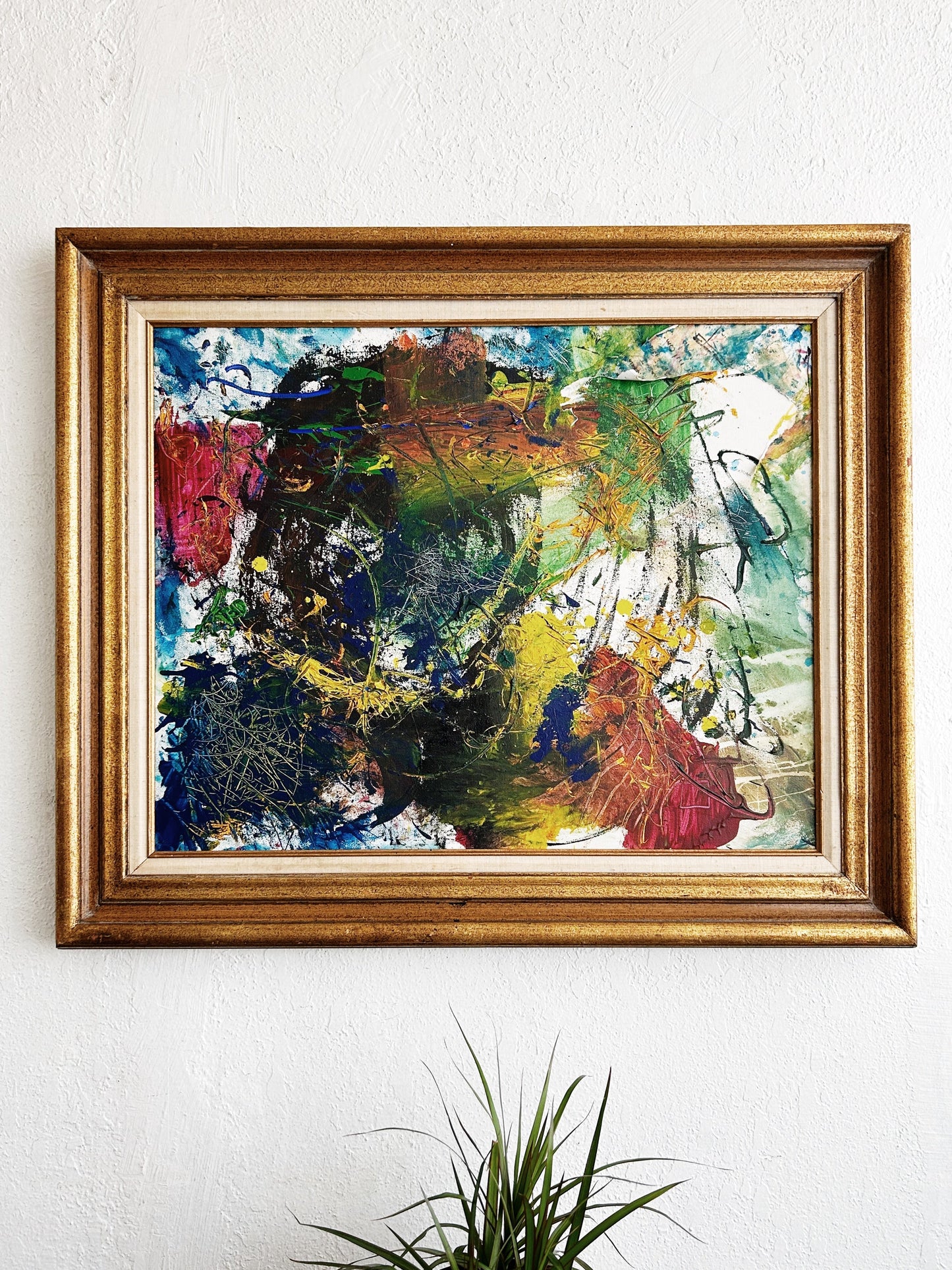 Large Original Abstract Mixed Media Painting