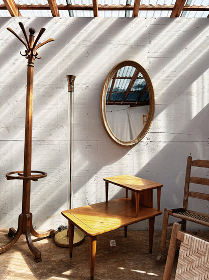 Mid Century Stepped Side Table