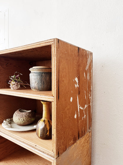 Handmade Cubby Shelf