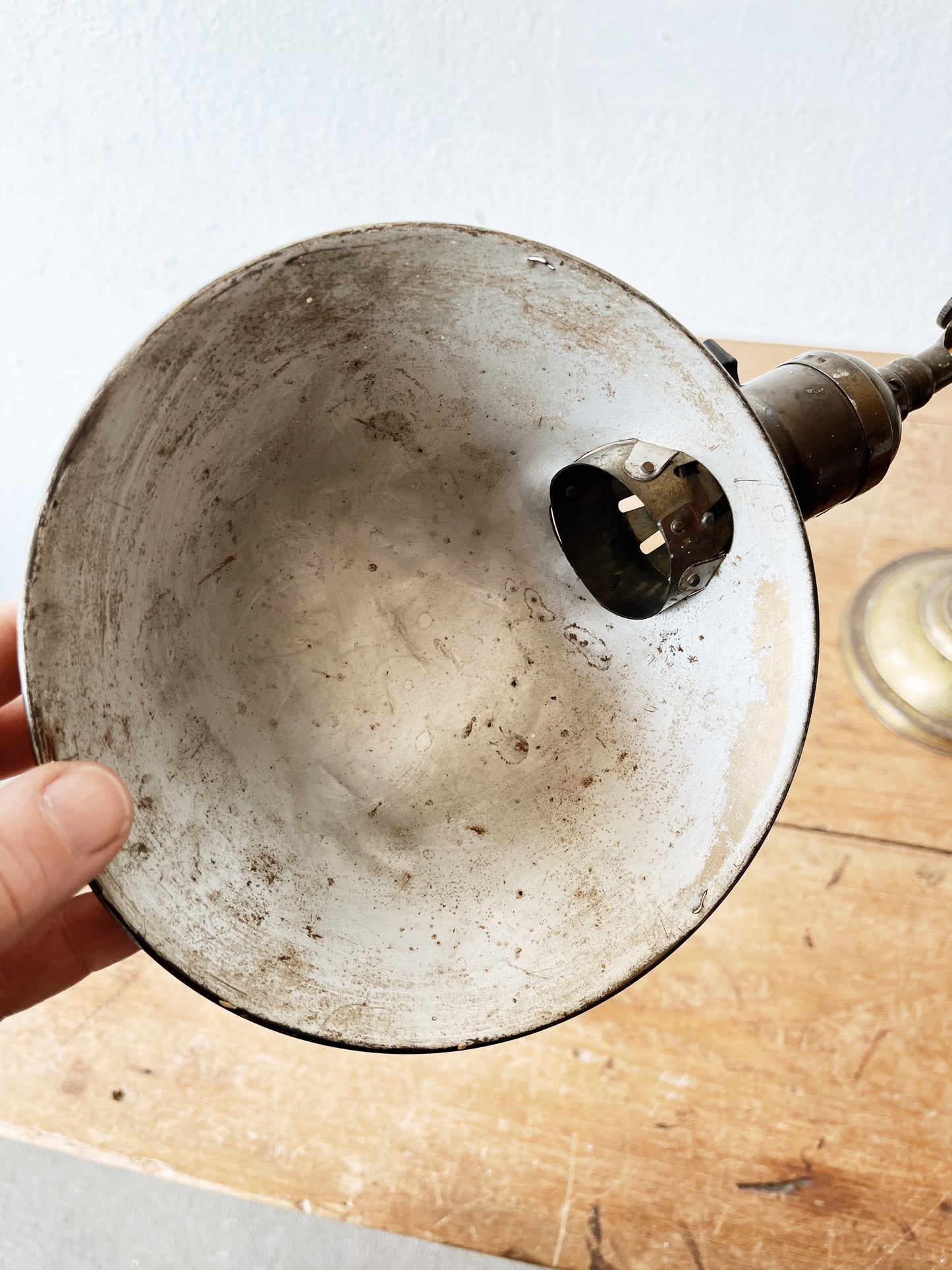 Antique 1800s Task Lamp