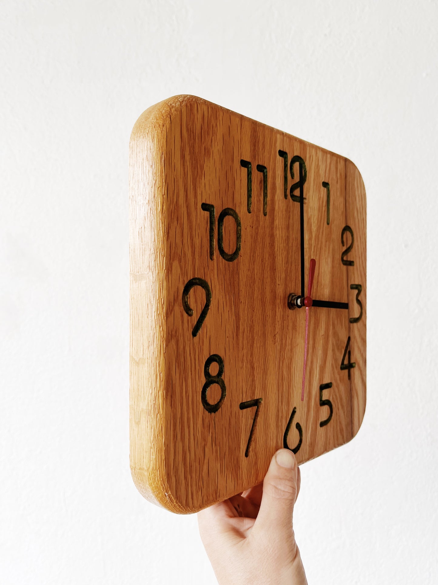 Vintage Wood Wall Clock