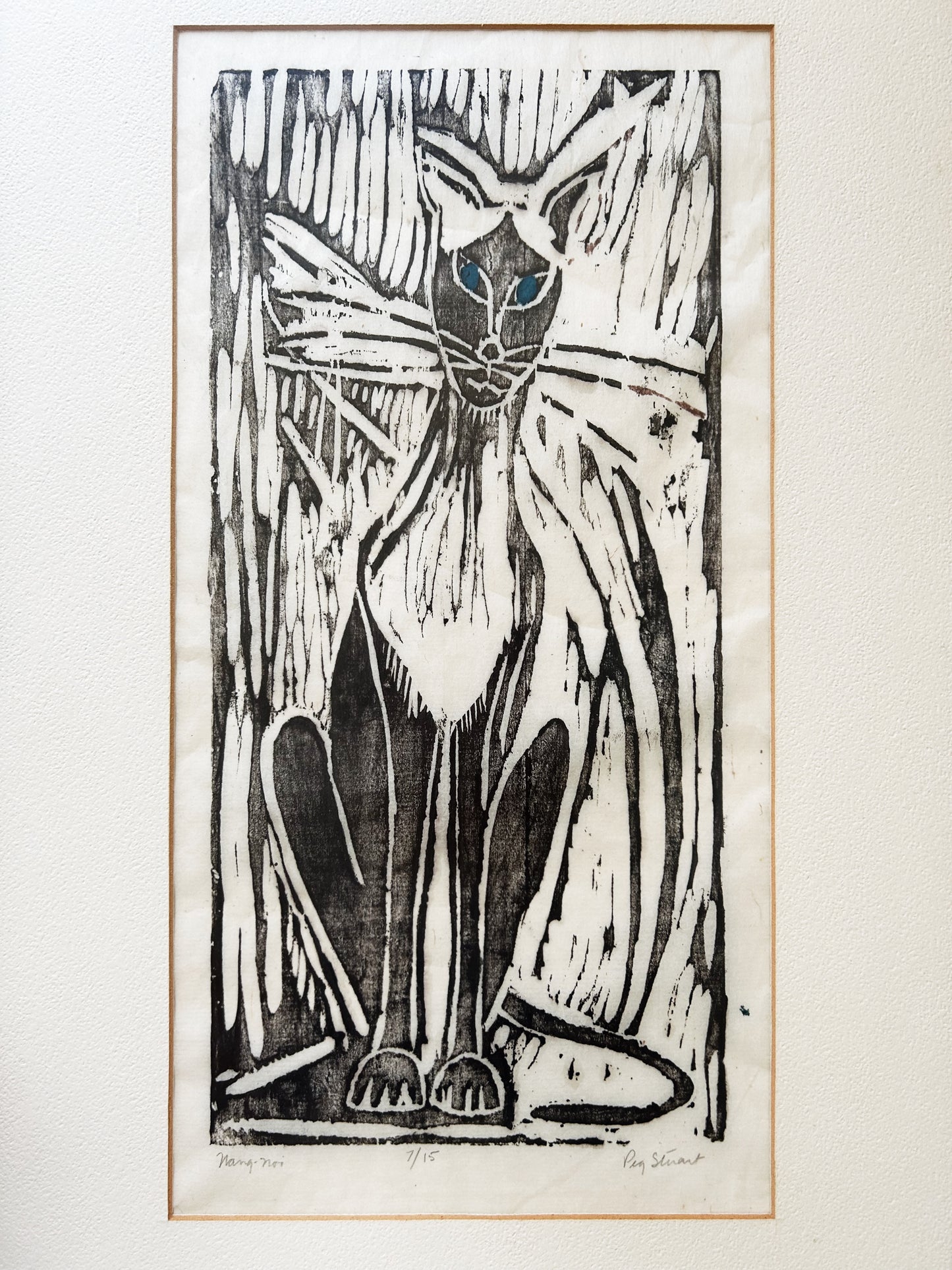 Original Signed Vintage Etching