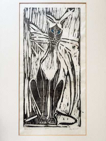Original Signed Vintage Etching