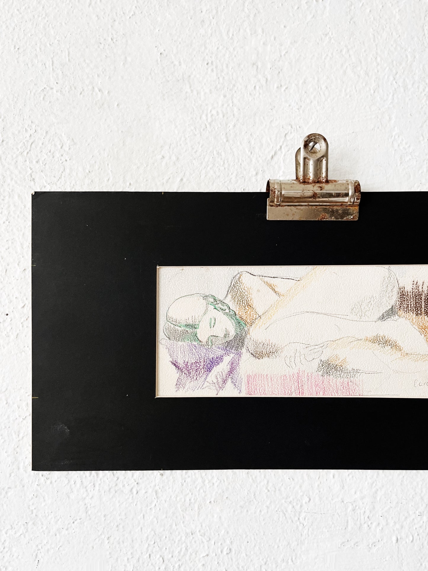 Vintage Figural Drawing