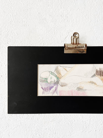 Vintage Figural Drawing