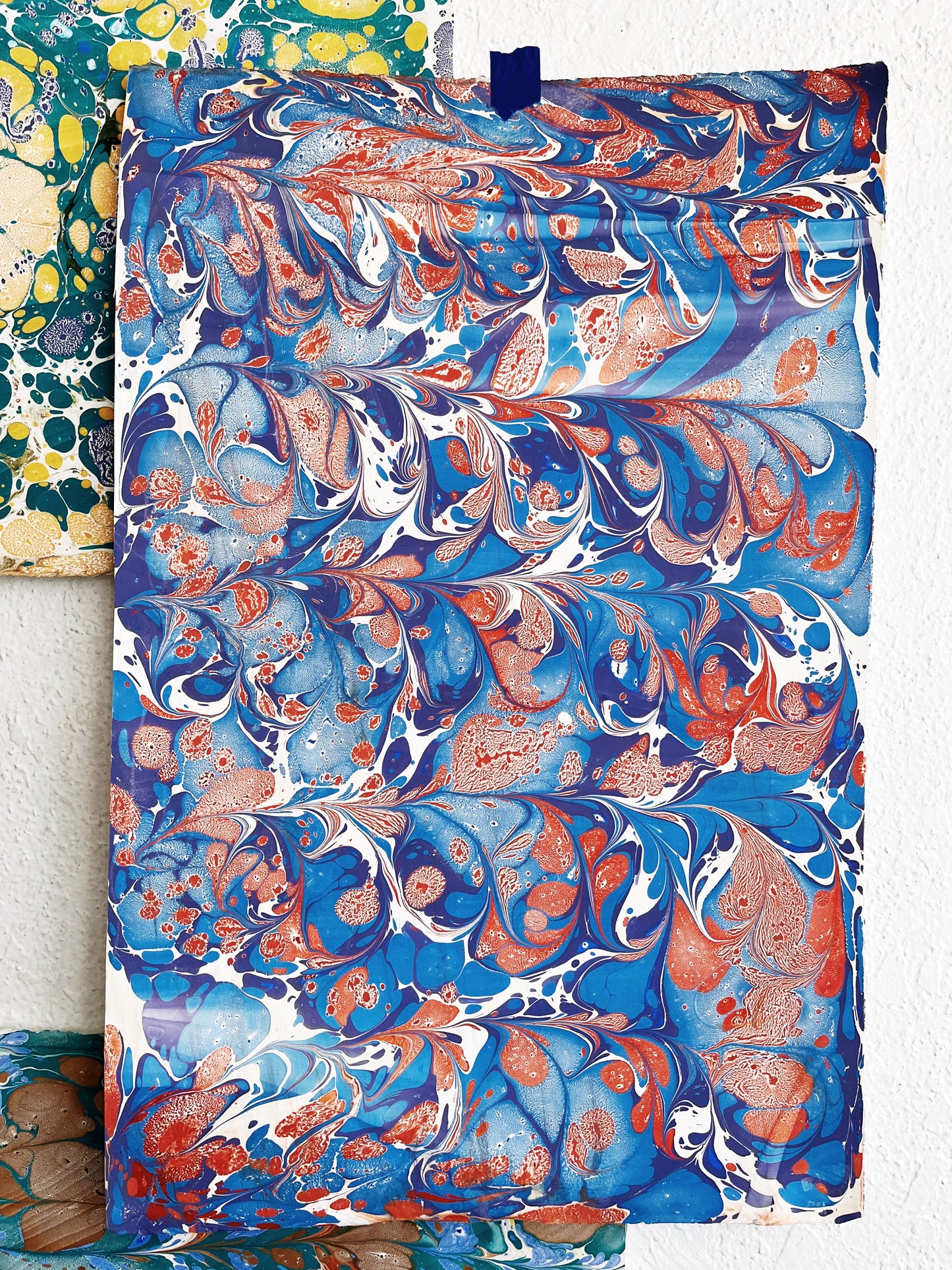 Original Marbleized Artwork