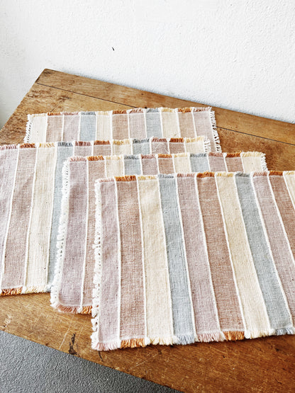 Set of Four Vintage Placemats