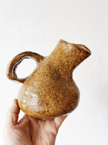 Vintage Stoneware Pitcher