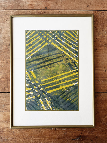 Vintage Original Screenprint