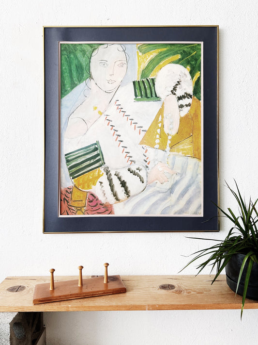 Vintage Framed Matisse Print