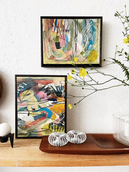 Vintage Abstract Expressionist Painting