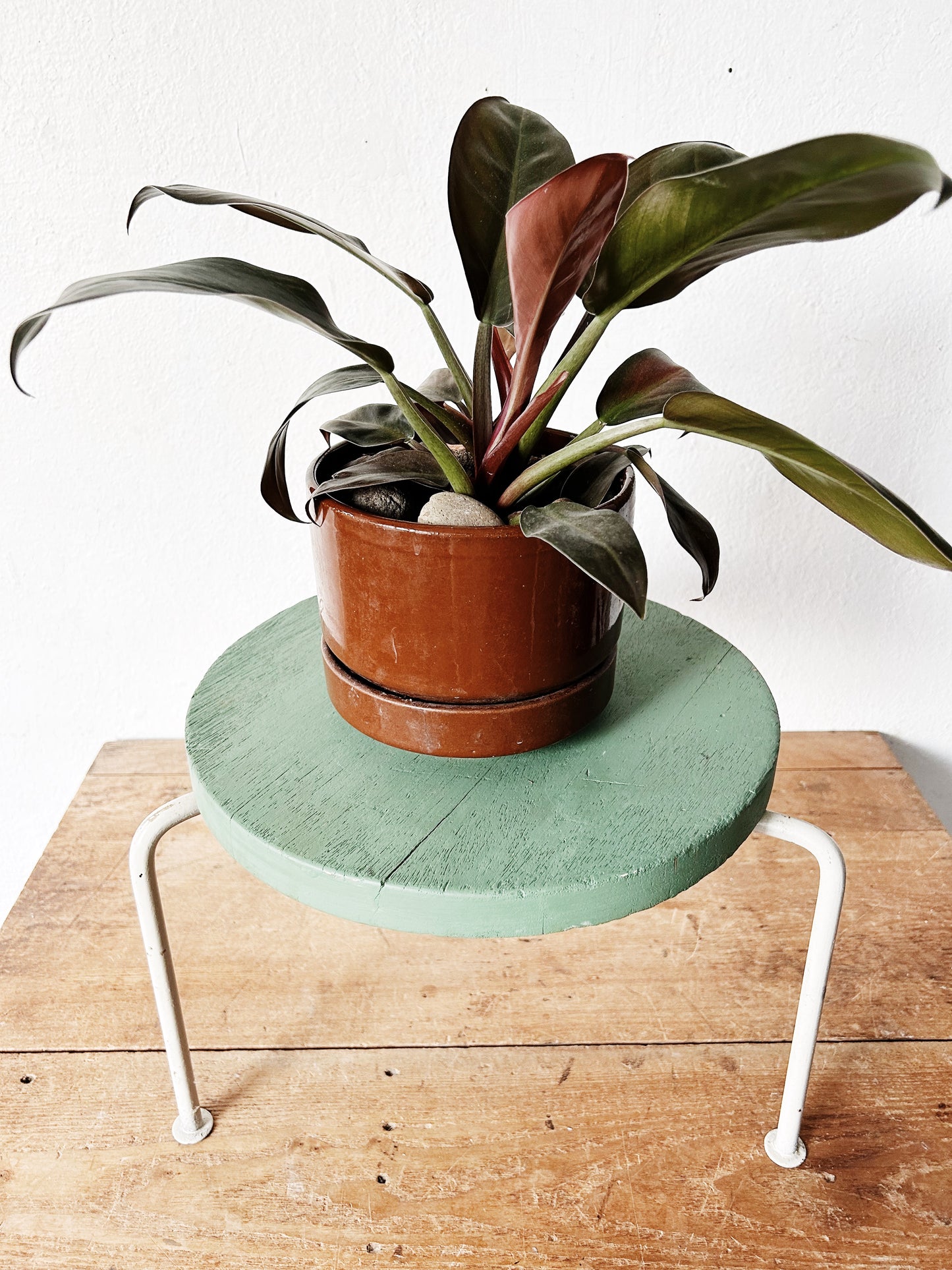 Vintage Industrial Stool / Stand