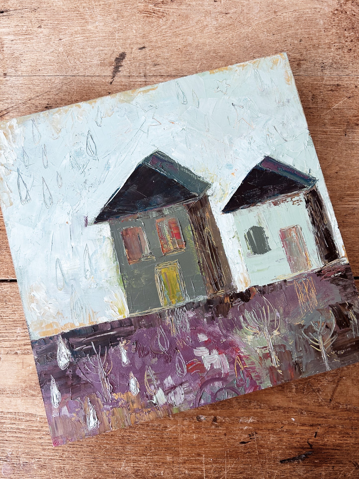 Original Painting on Wood