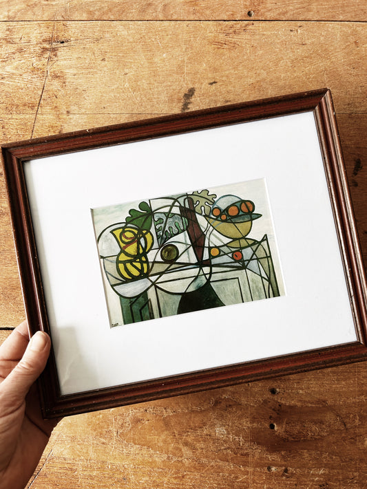 Vintage Framed Picasso Print