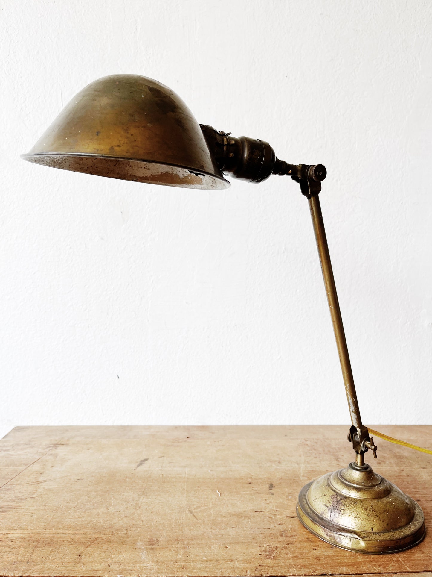 Antique 1800s Task Lamp