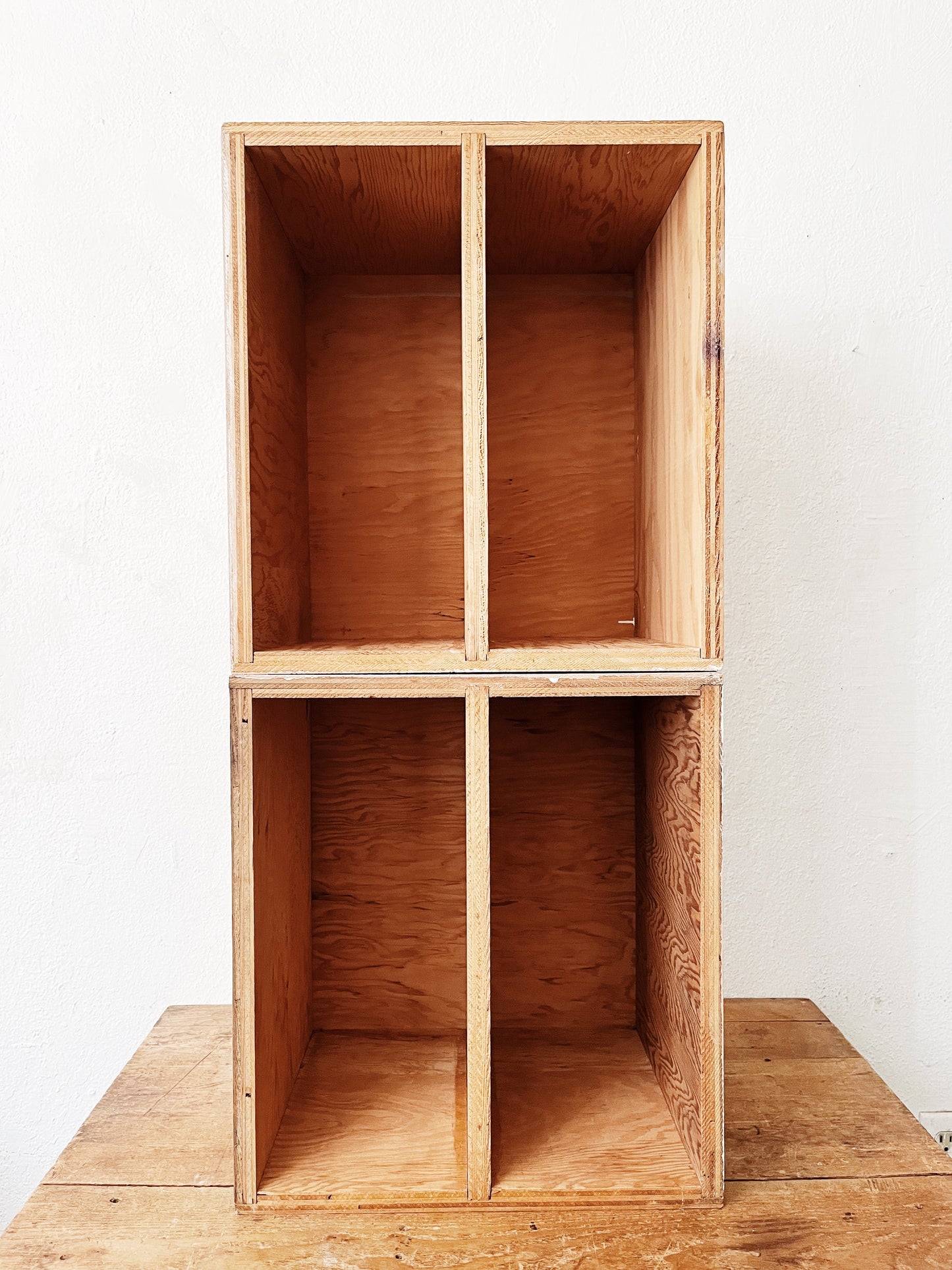 Handmade Cubby Shelf