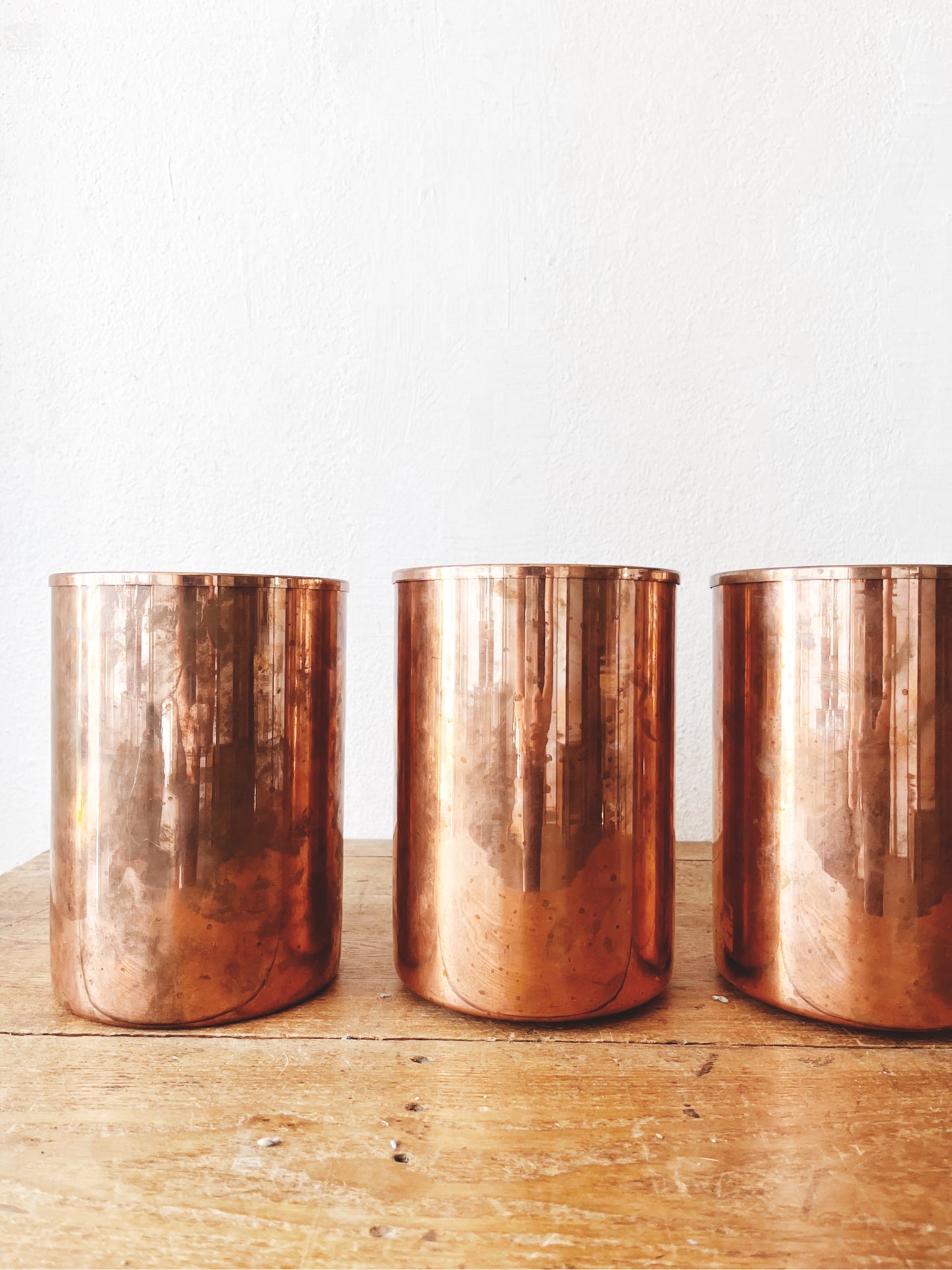Copper Plated Canister Set