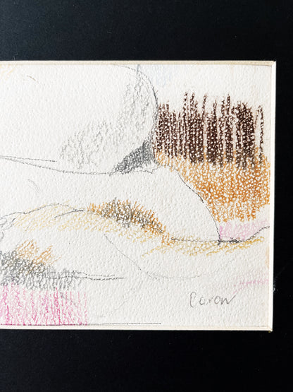 Vintage Figural Drawing