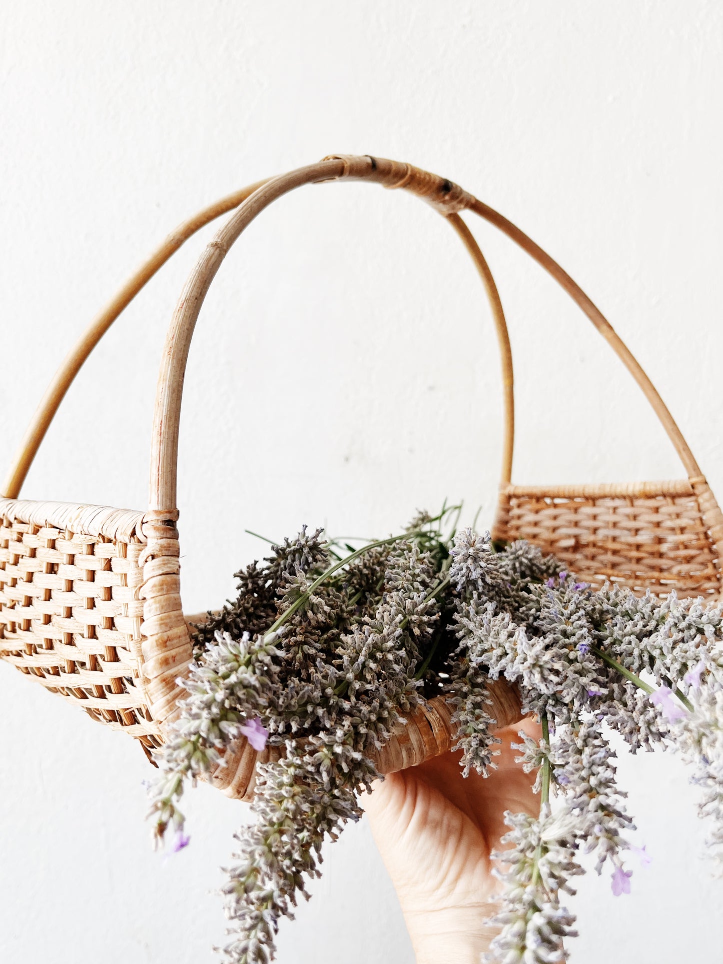 Vintage Gathering Basket