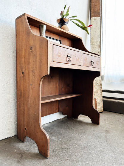 Vtg Monterey Style Writing Desk