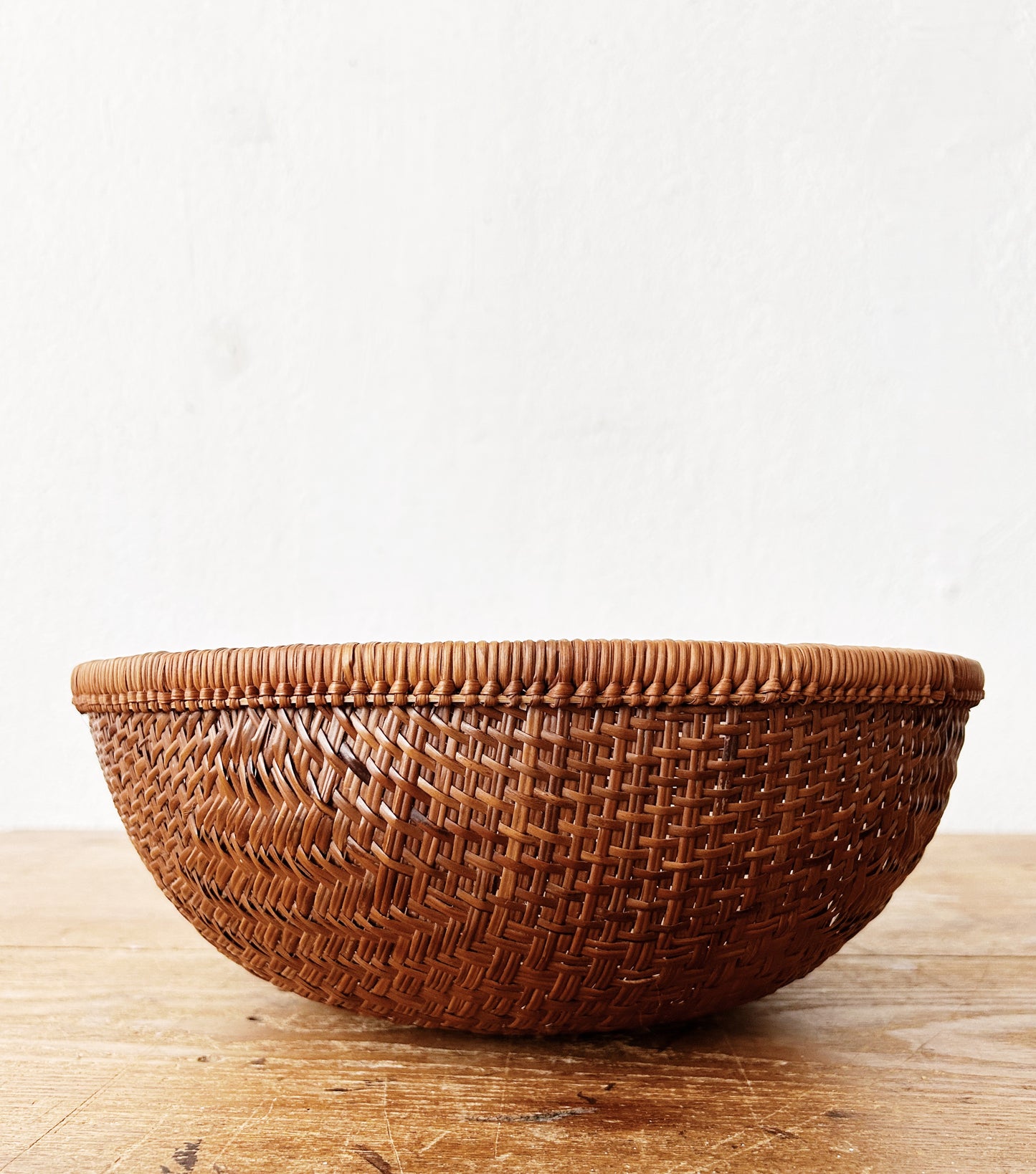 Large Vintage Gathering Basket