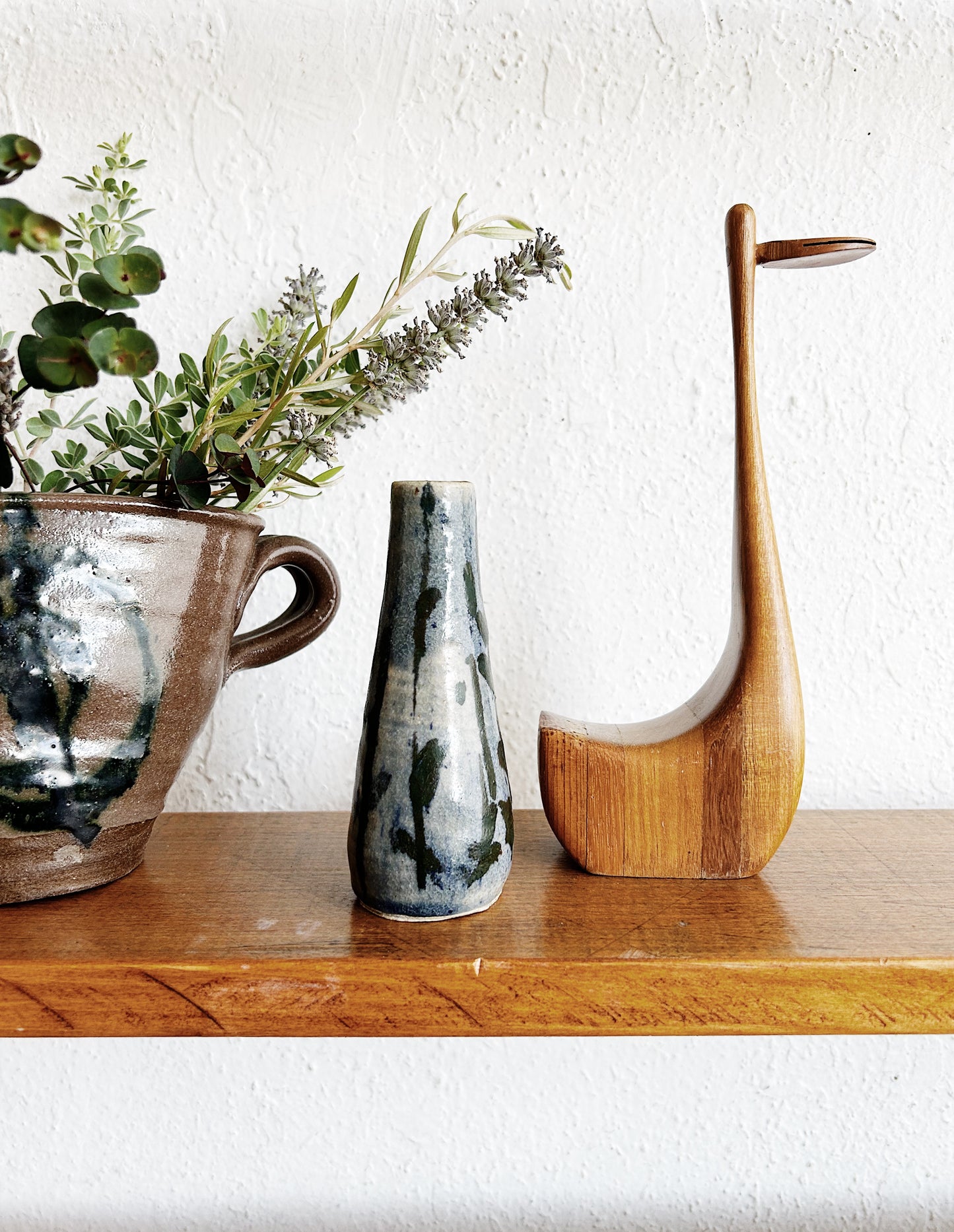 Mid Century Mod Wood Duck