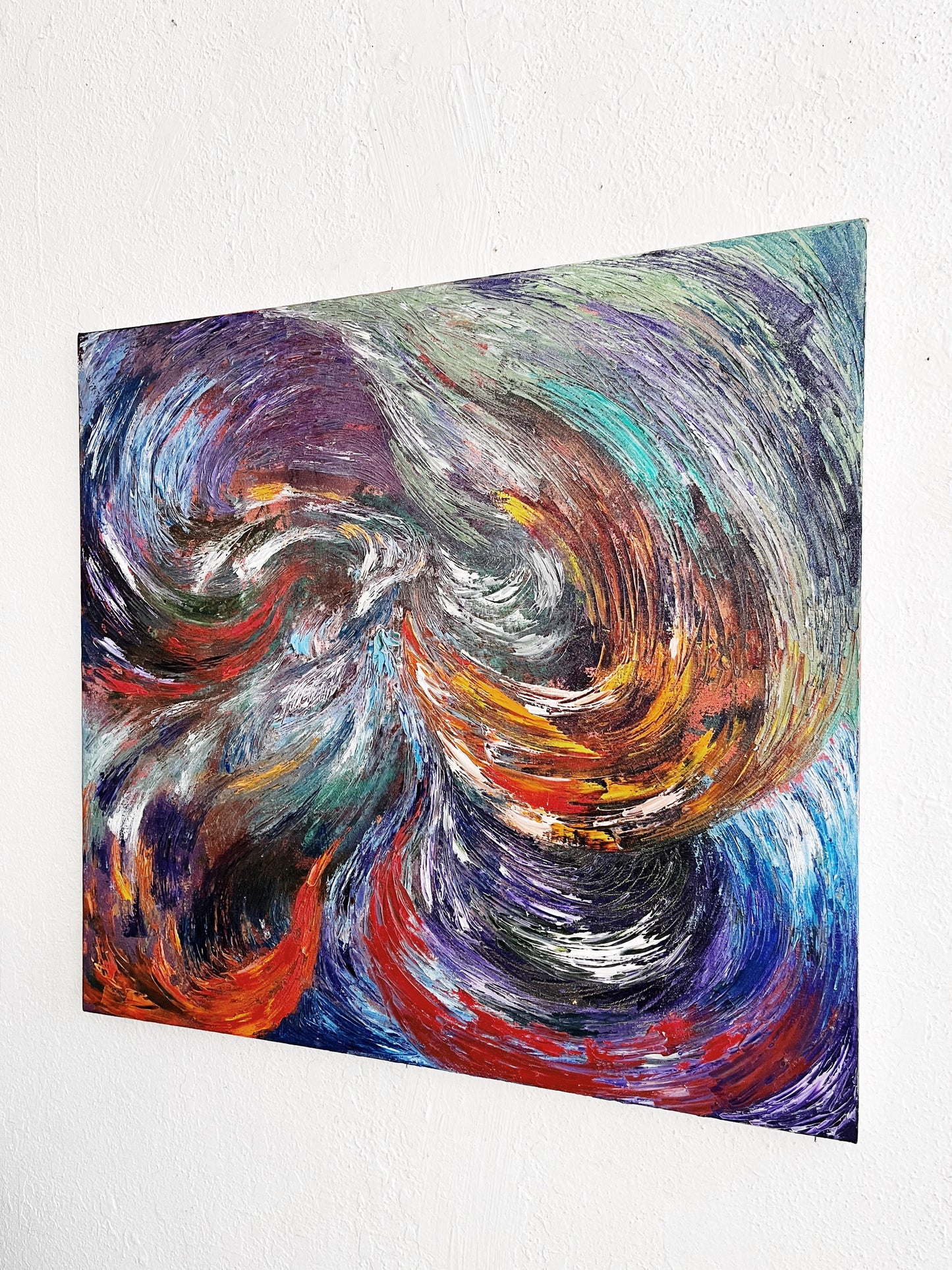 Vintage Original Abstract Painting