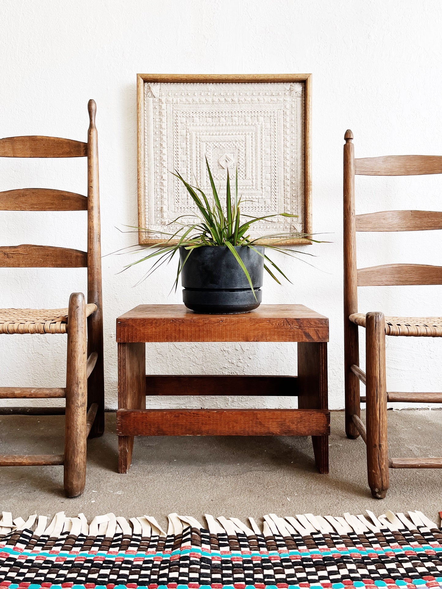 Vintage Wool Needlepoint