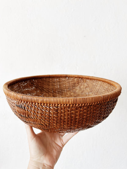 Large Vintage Gathering Basket