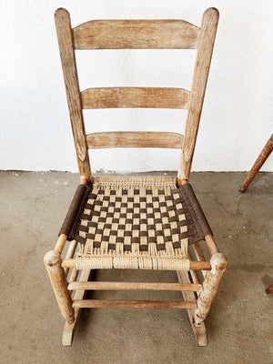 Vintage Petite Rocking Chair