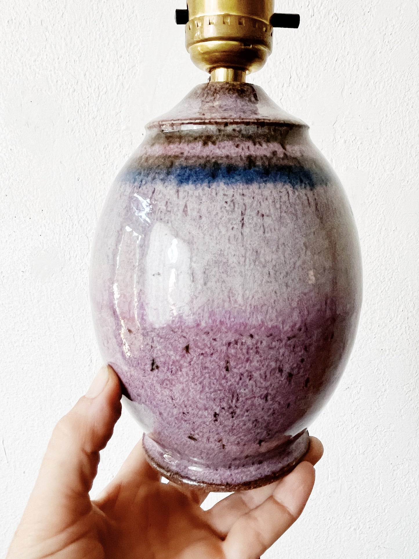 Vintage Pottery Lamp